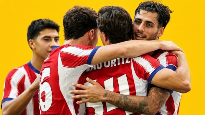 Atlético Madrid vs Málaga CF ম্যাচে ২-০ গোলে অ্যাটলেটিকো মাদ্রিদের জয়