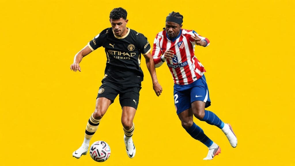 Manchester City vs Atletico Madrid 2026, Manchester City 3-1 Atletico Madrid, Omar Marmoush, Rayan Aït-Nouri, Atletico Madrid, Manchester City
