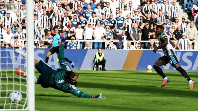 Newcastle vs Liverpool ২-২ ম্যাচের ফল