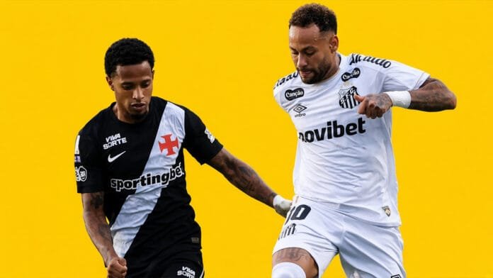 Vasco vs Santos ম্যাচের ছবি